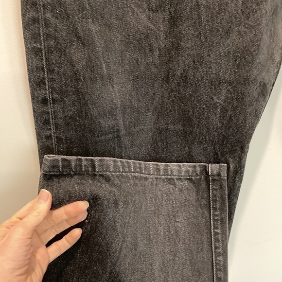 LEVI'S 501 Black Relax Straight Leg Fit Jeans 40 - Picture 9 of 12